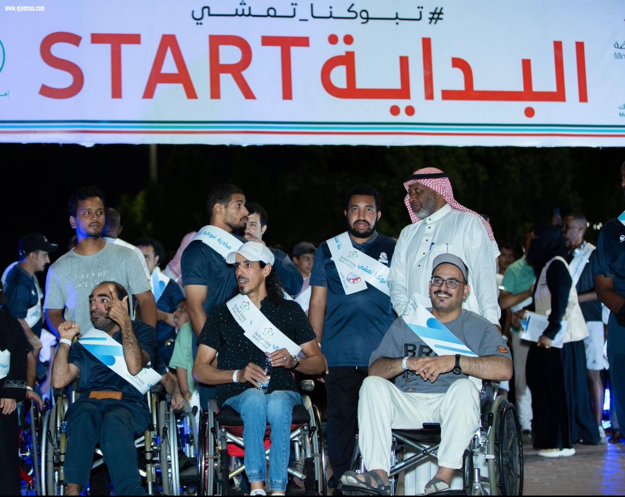 (تجربة صناعة خبر صحفي )  -تبوكنا تمشي-  