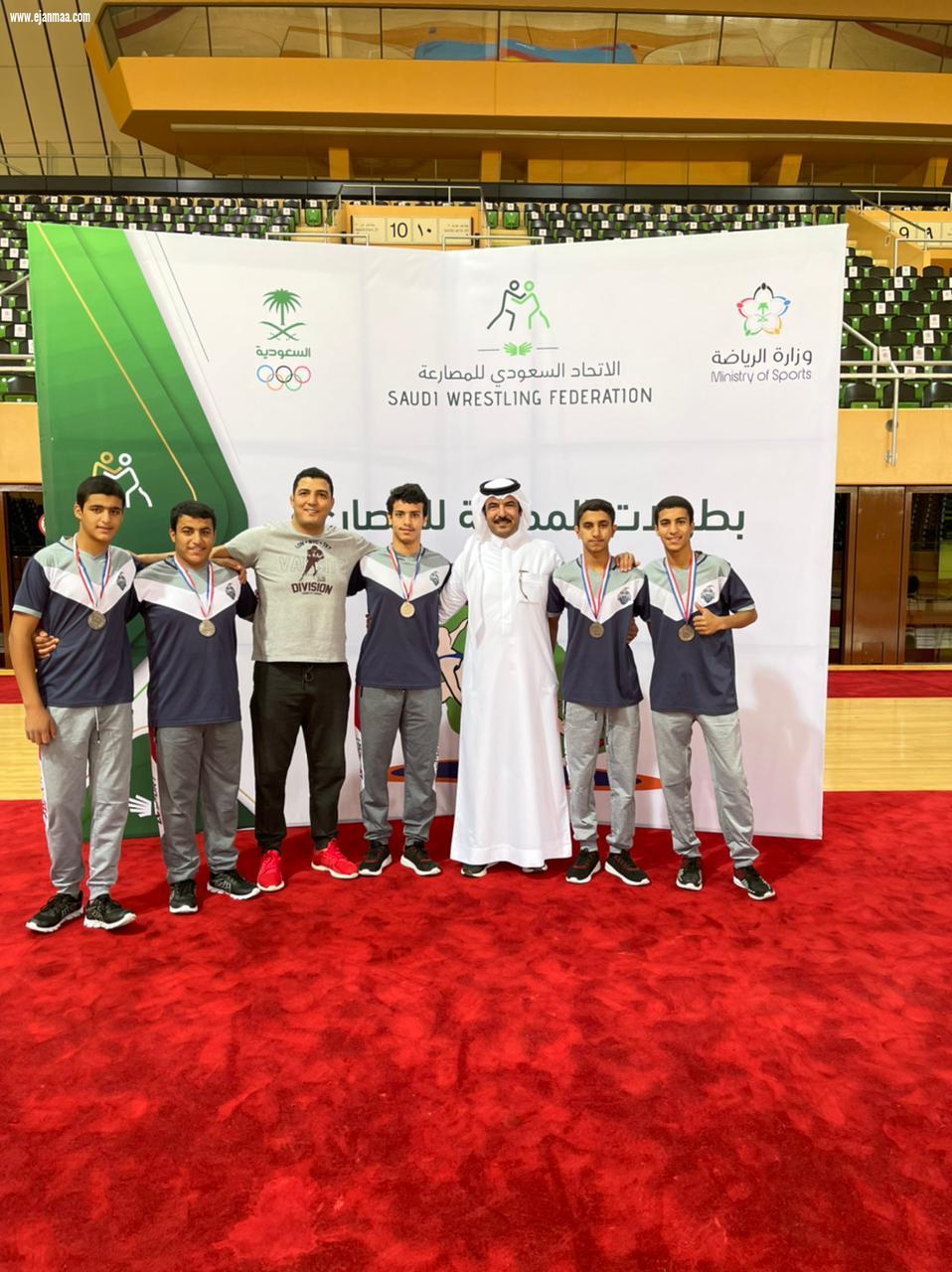 فريق المصارعة الرومانية بنادي الوعد يحقق المركز الثاني بنهائيات بطولة المملكة .. والحازمي وصيف وزن(80)كيلو